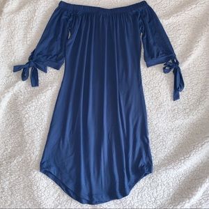 Blue women’s dress